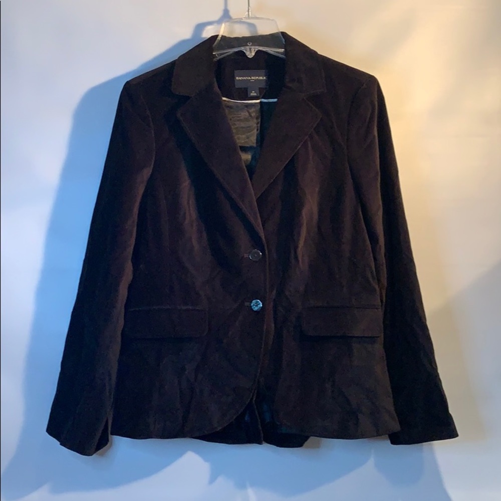 BANANA REPUBLIC Velvet Blazer